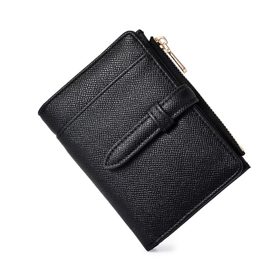 TAZAG Women's PU Soft Leather Bifold Wallet Student Fresh Coin Card Holder