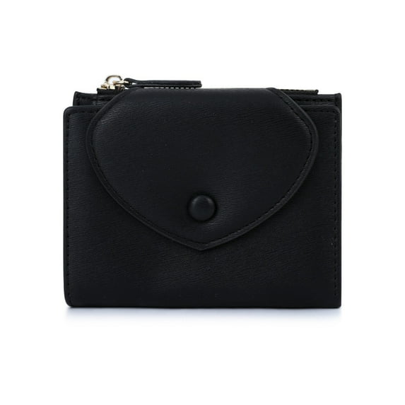 TAZAG Women's Simple Buckle Wallet Multi-Card Short Wallet