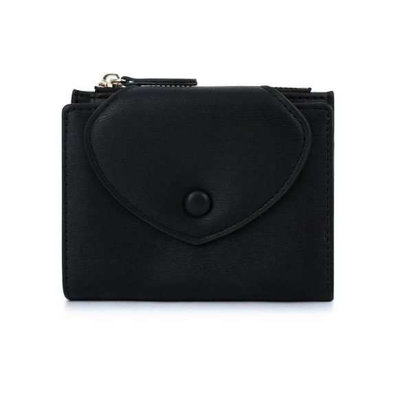 TAZAG Women's Simple Buckle Wallet Multi-Card Short Wallet