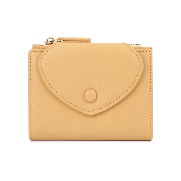 TAZAG Women's Simple Buckle Wallet Multi-Card Short Wallet