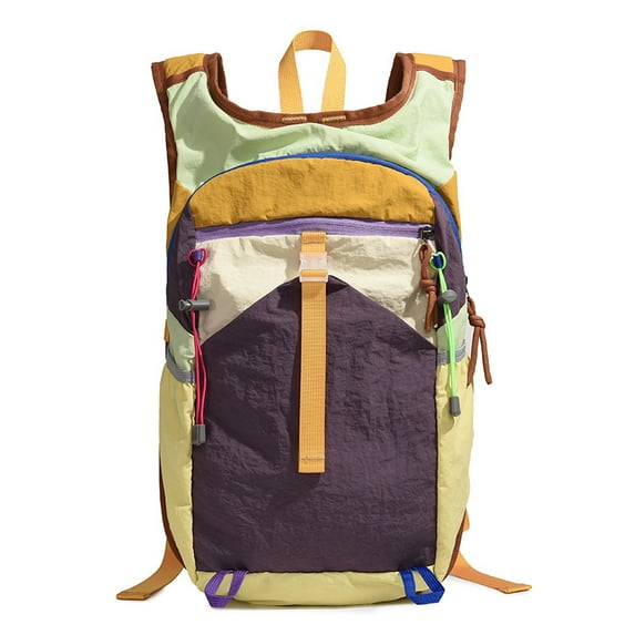 TAZAG Women's Spliced Color Backpack 2025 New Model of Outdoor Cycling Large Capacity Ultra-Lightweight Backpack