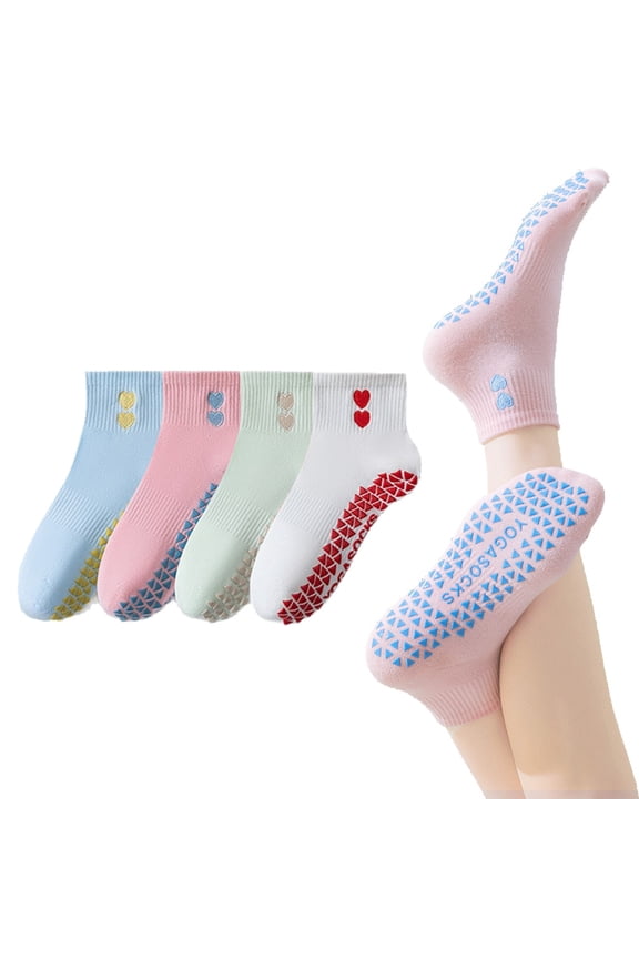 Yoga Socks Anti-Slip Professional Women's Spring and Summer Pilates Socks Indoor Fitness Jumping Rope Sports Women's Socks Floor Socks