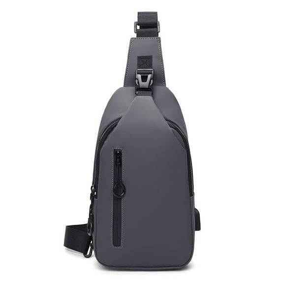 TAZAG chest bag crossbody bag men's water-resistant shoulder bag shoulder bag usb charging chest bag