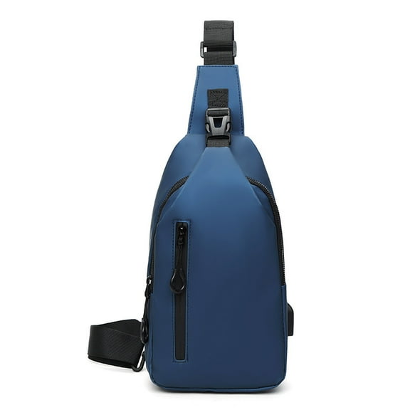 TAZAG chest bag crossbody bag men's water-resistant shoulder bag shoulder bag usb charging chest bag