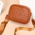 thumbnail image 1 of TAZAG first layer cowhide women's crossbody bag high-end fashion versatile genuine leather shoulder bag women's broadband small square bag, 1 of 5