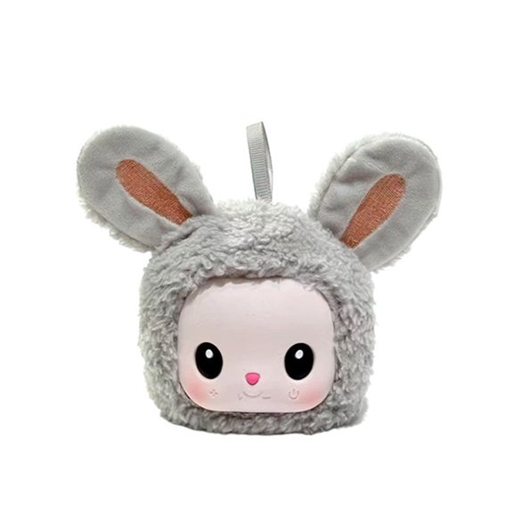 TAZAG mini portable Bluetooth speaker, plush rabbit shape, a gift for children