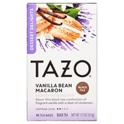 TAZO Black Tea, Vanilla Macaron, Caffeinated, Tea Bags 15 Ct