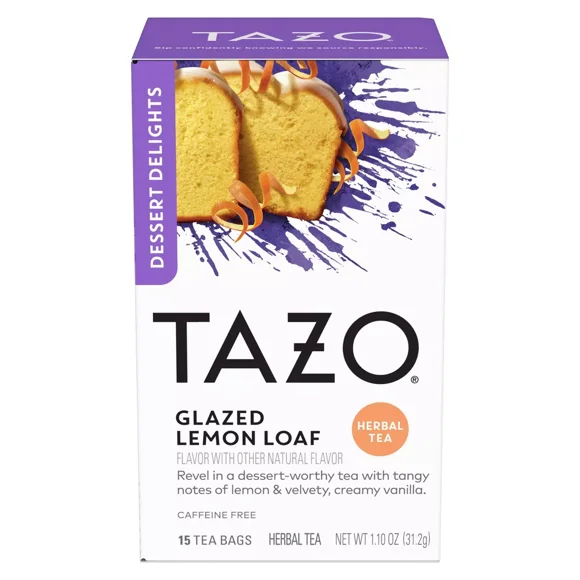 TAZO Glazed Lemon Loaf Herbal Tea