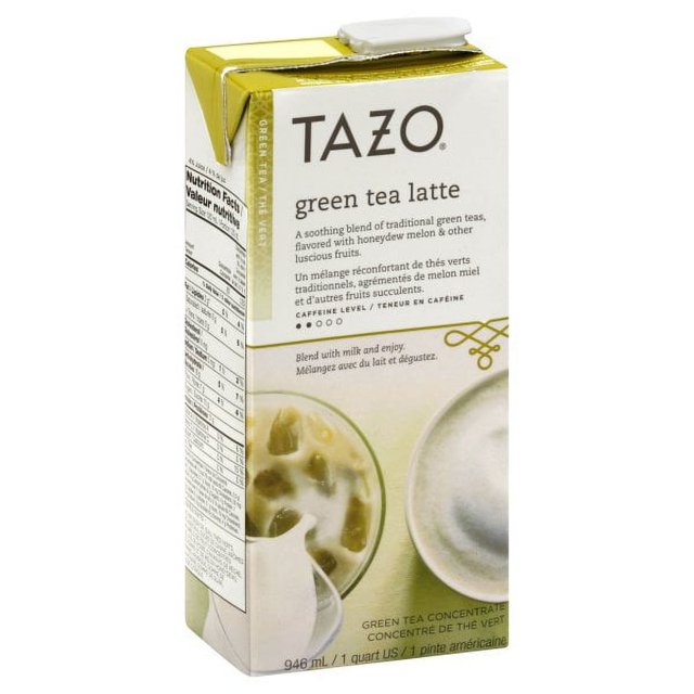 TAZO Matcha Latte Green Tea, 32 Oz Carton