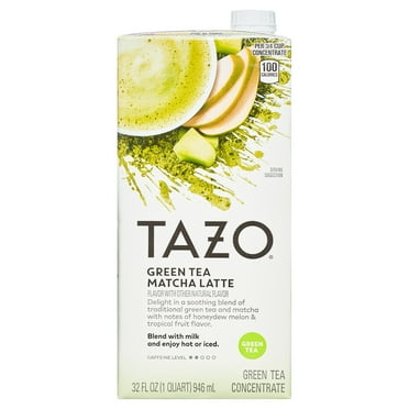 TAZO Matcha Latte Green Tea Concentrate, 32 fl oz Carton