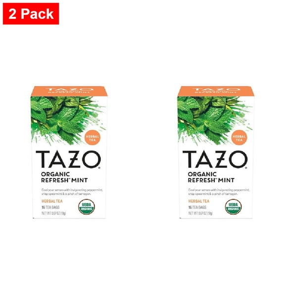 TAZO TB Organic Refresh Mint - 16ct