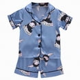 thumbnail image 1 of TAmten Outfits for Toddler Boys Unisex Babies' Snug-Fit Cotton Footed Outfits 12 18 Months(Blue,12-18 Months), 1 of 7
