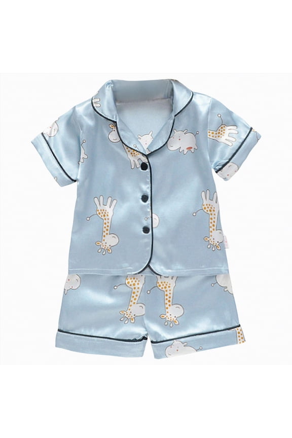 Outfits for Toddler Boys Unisex Babies' Snug-Fit Cotton Footed Outfits 12 18 Months(Light Blue,3-4 Years)