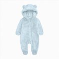 thumbnail image 1 of TAmten Baby Boy Clothes Newborn Newborn Baby Boy Outfit Embroidery Romper Knit Long Sleeve Jumpsuit Bodysuit Set 0 3 6 9 12 18 24 Months Size 6-9 Months, 1 of 3