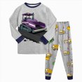 thumbnail image 1 of TAmten Bamboo Viscose Toddler Pajamas Boys Girls Baby Pjs Sets Kids Long-Sleeve Snug fit Sleepwear 6-12 Months 12-24 Months 2t 3t 4t 5t 6t 7t 8t 9t Children Size 6-7 Years, 1 of 5