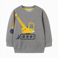 thumbnail image 1 of TAmten Boys Crewneck Sweatshirt Shirts Toddler Boy Sweatshirt Long Sleeve Shirt Size 5-6 Years, 1 of 6