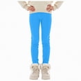 thumbnail image 1 of TAmten Girl Pants Size 10-12 Girls Fleece Lined Leggings High Waisted Stretchy Thick Thermal Soft Tights Pants Toddler Kids Cozy Winter Warm Pant(Sky Blue,9-10 Years), 1 of 7
