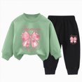 thumbnail image 1 of TAmten Girls Outfit Sets 2 Pieces Long Sleeve Pullover Printed Girls Clothing Sets Size 5-6 Years, 1 of 4
