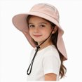 thumbnail image 1 of TAmten Kids Wide Brim Sun Hat with Neck Flap Lightweight Toddler Girls Boys Outdoor Play Hats Size 3-10 Years, 1 of 7