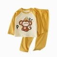 thumbnail image 1 of TAmten Pajamas for Toddlers Girls Little Little Girls Pajamas Set Long Sleeve PJs Pajamas Size 4-5 Years, 1 of 4