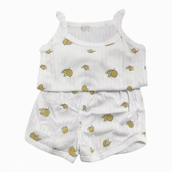 TAmten Summer Toddler Girl Clothes 1T 2T 3T 4T 5T T-Shirts Shorts Clothing Set Ribbed Knit Cute Summer Outfits 2pcs Shorts Outfits Set Size 9-10 Years