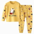 thumbnail image 1 of TAmten Toddler Baby Boy Fall Winter Clothes Long Sleeved Pullover Shirt + Pants 2 Pcs Casual Dailywear & Loungewear Outfits Set for Kids Size 7-8 Years, 1 of 6