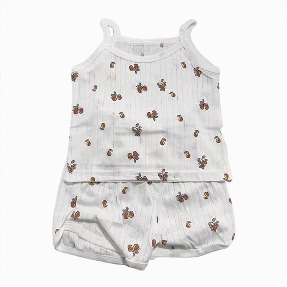 TAmten Toddler Baby Girls Clothes 1T 2T 3T 4T 5T T-Shirts Shorts Clothing Set Short Sleeves Cute Outfits Set 2pcs Shorts Outfits Set Size 5-6 Years