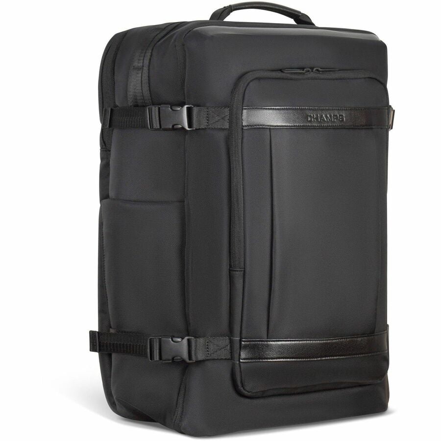 Champs Onyx Carrying Case Rugged (Backpack) for 11" to 17" Travel, Black