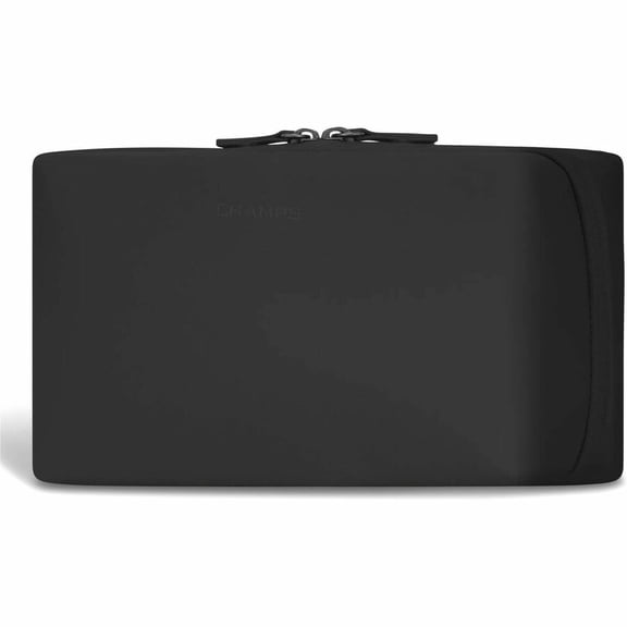Champs Onyx Carrying Case Toiletries, Black