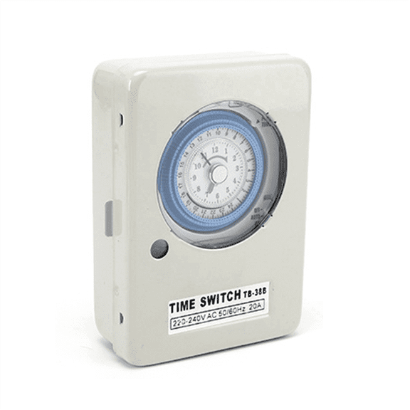 TB-38B Microcomputer Rail-Type Household 220V Time-Controlled Switch Time Timing Switch Mechanical