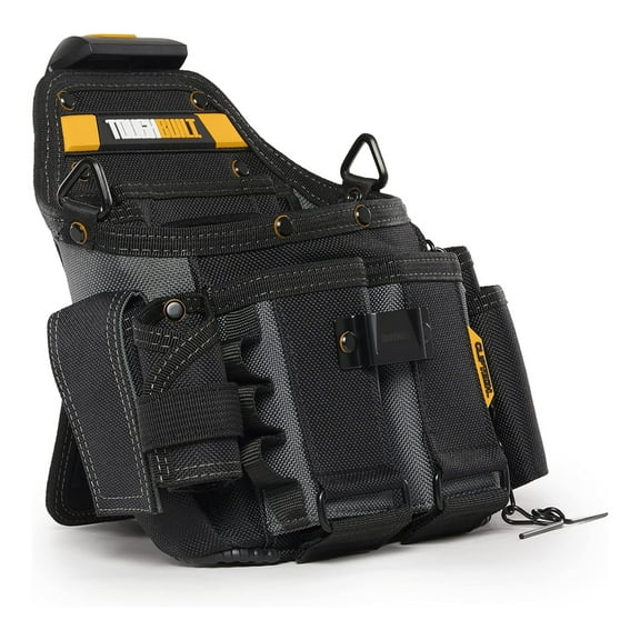 TB-CT-114 Journeyman Electrician Pouch With Shoulder Strap CLIPTECH Thickened Large-capacity Storage Bag