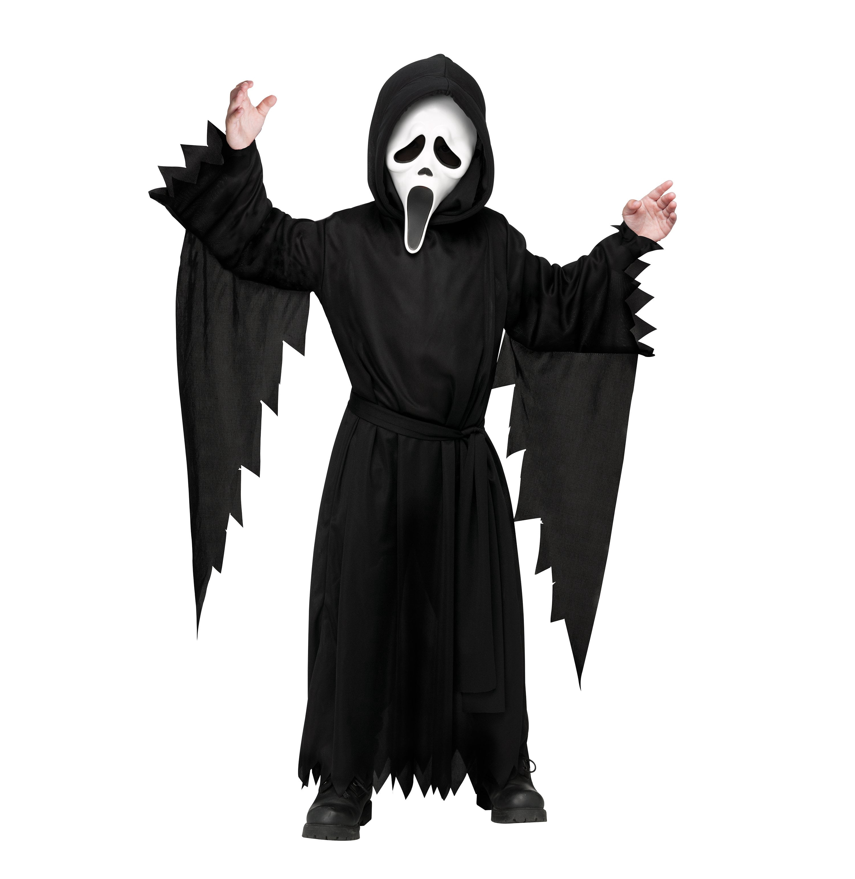 Ghost Face Halloween Costume for Toddlers, 2-Piece, Size 3T-4T, by Fun World