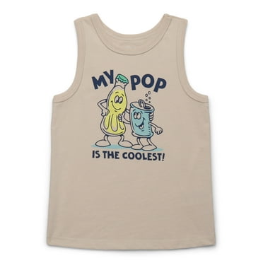 Garanimals Toddler Boys Graphic Jersey Tank Top, Sizes 18M-5T