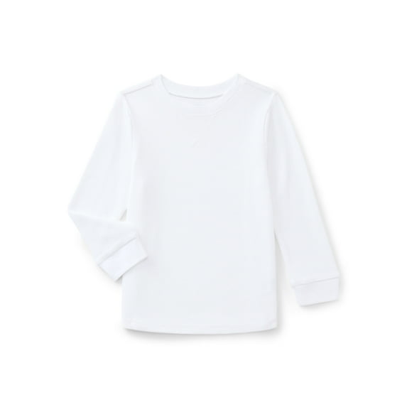 Garanimals Toddler Boys Holiday Micro Thermal Tee with Long Sleeves, Sizes 18M-5T