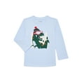 thumbnail image 1 of Garanimals Toddler Boys Holiday Graphic Brushed Jersey Tee with Long Sleeves, Sizes 18M-5T, 1 of 3