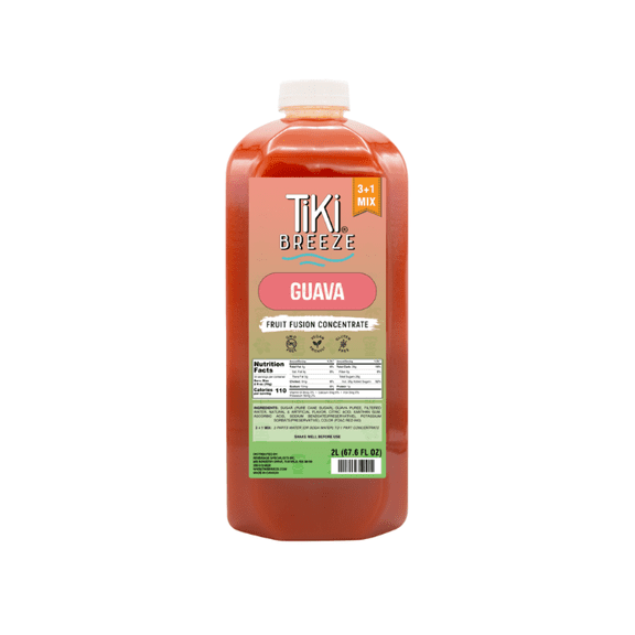 TB Guava Fruit Fusion Beverage Concentrate cs 6/2 ltr