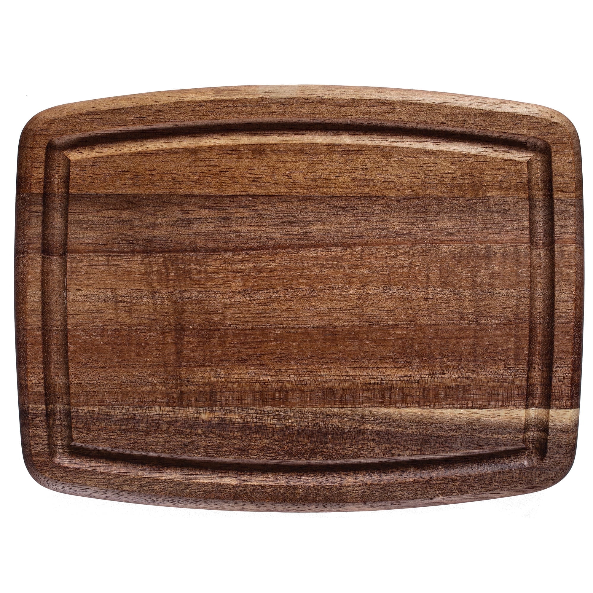 Small Acacia Wood Cutting Board with Juice Groove