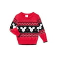thumbnail image 1 of Mickey Mouse Toddler Boys Graphic Sweater, Sizes 12M-5T, 1 of 5