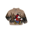 thumbnail image 1 of Mickey Mouse Toddler Boys Plush Fleece Half Zip Sweatshirt, Sizes 12M-5T, 1 of 3