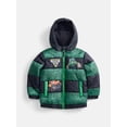 thumbnail image 1 of Monster Jam Toddler Boys Heavyweight Puffer Jacket, Sizes 2T-5T, 1 of 3