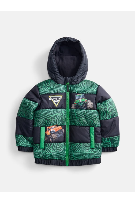 Toddler Boys Heavyweight Puffer Jacket, Sizes 2T-5T