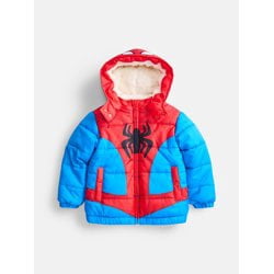 Spider-Man Toddler Boys Heavyweight Puffer Jacket, Sizes 2T-5T