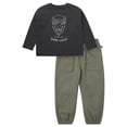 thumbnail image 1 of Modern Moments by Gerber Toddler Boy Heathered Graphic Tee and Joggers Outfit Set, Sizes 12 Months - 5T, 1 of 17