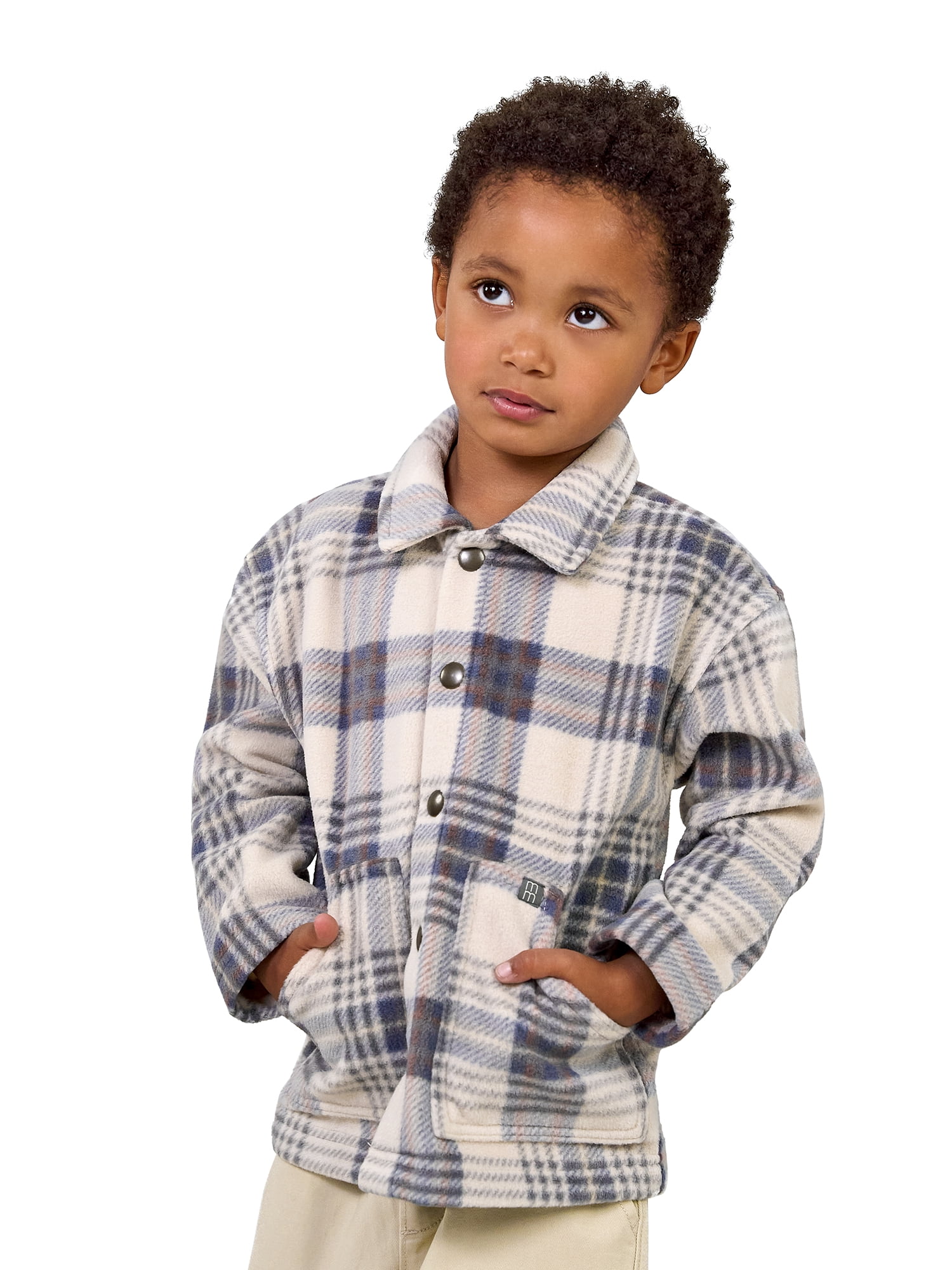 Modern Moments by Gerber Toddler Boy Shacket, Sizes 12 Months - 5T