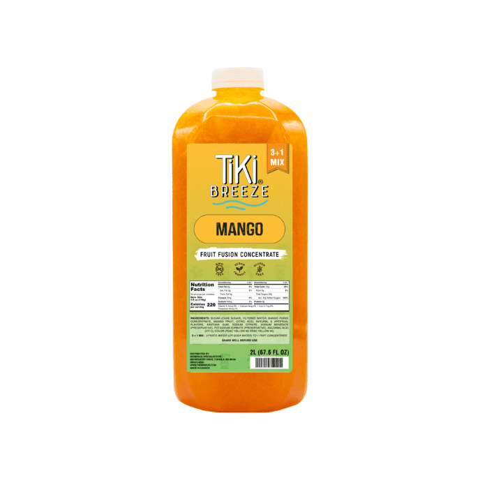 TB Mango Fruit Fusion Drink Mix Concentrate cs 6/2 ltr