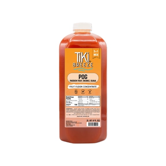 TB P.O.G Fruit Fusion Drink Mix Concentrate cs 6/2 ltr