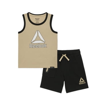 Reebok Toddler Boy's 2 Piece Tank Top and Short Set, Sizes 12M-5T