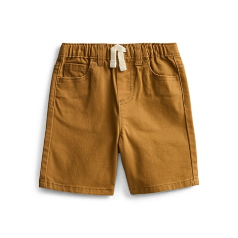 Wonder Nation Baby and Toddler Boys' Pull-On Denim Shorts, Sizes 12M-5T
