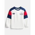 thumbnail image 1 of Wonder Nation Toddler Boys' Graphic Tee with Long Sleeves, Sizes 18M-5T, 1 of 3