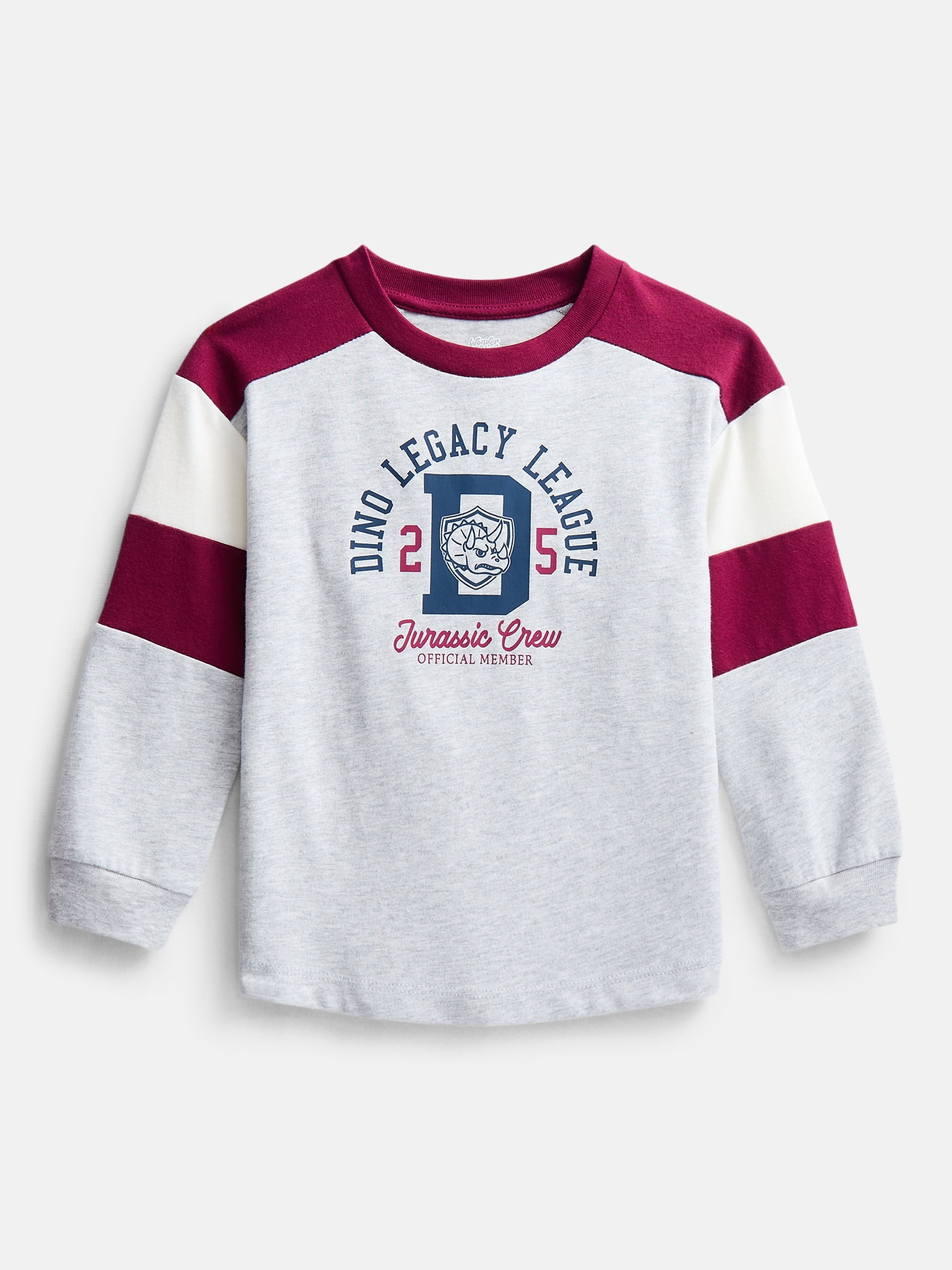 Wonder Nation Toddler Boys' Graphic Tee with Long Sleeves, Sizes 18M-5T